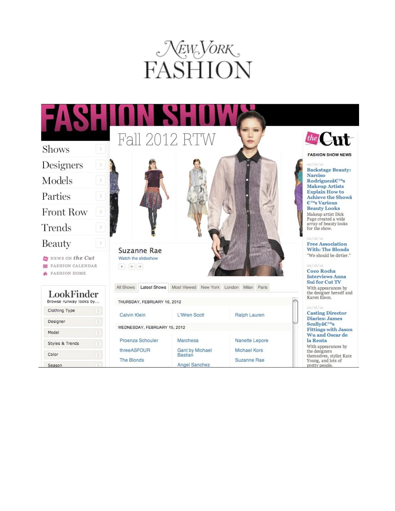New York Fashion