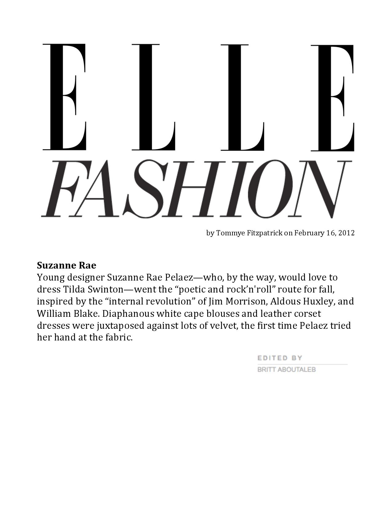 Elle Fashion