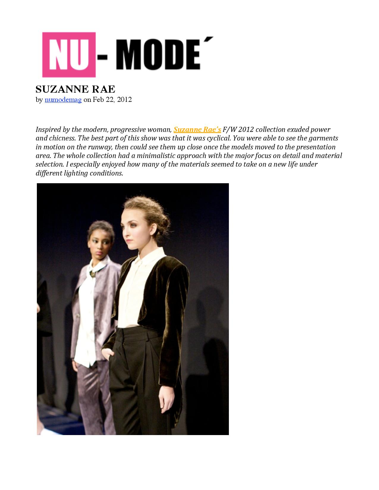 nu-mode